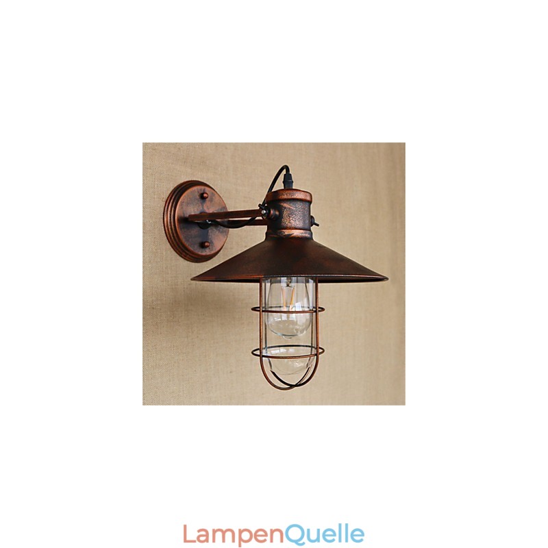 Rustikale Lodge Country Retro-Malerei-Funktion für Mini-Stil Downlight Wandleuchten