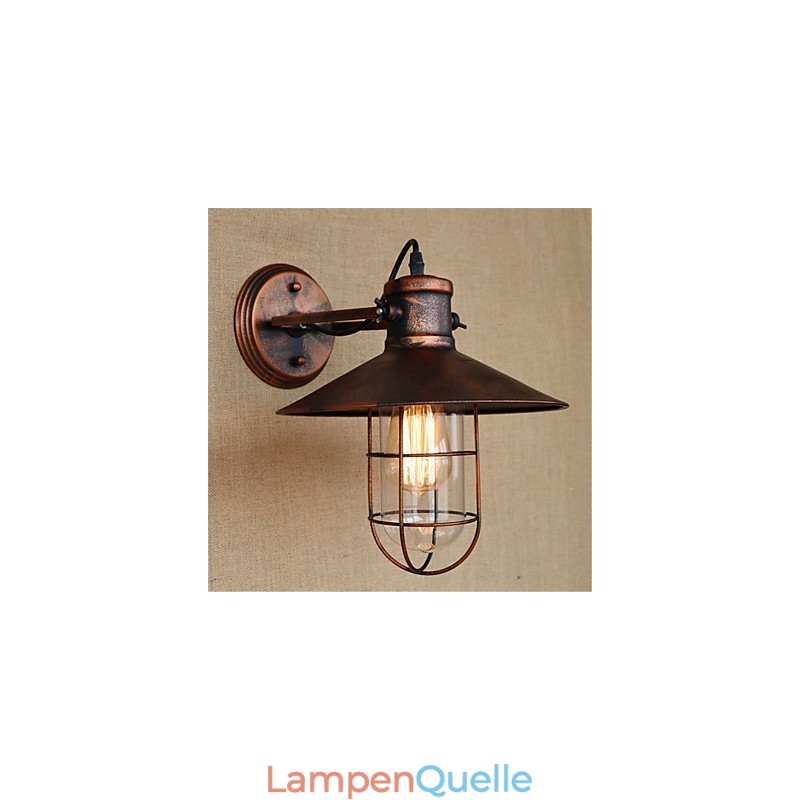 Rustikale Lodge Country Retro-Malerei-Funktion für Mini-Stil Downlight Wandleuchten
