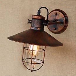 Rustikale Lodge Country Retro-Malerei-Funktion für Mini-Stil Downlight Wandleuchten
