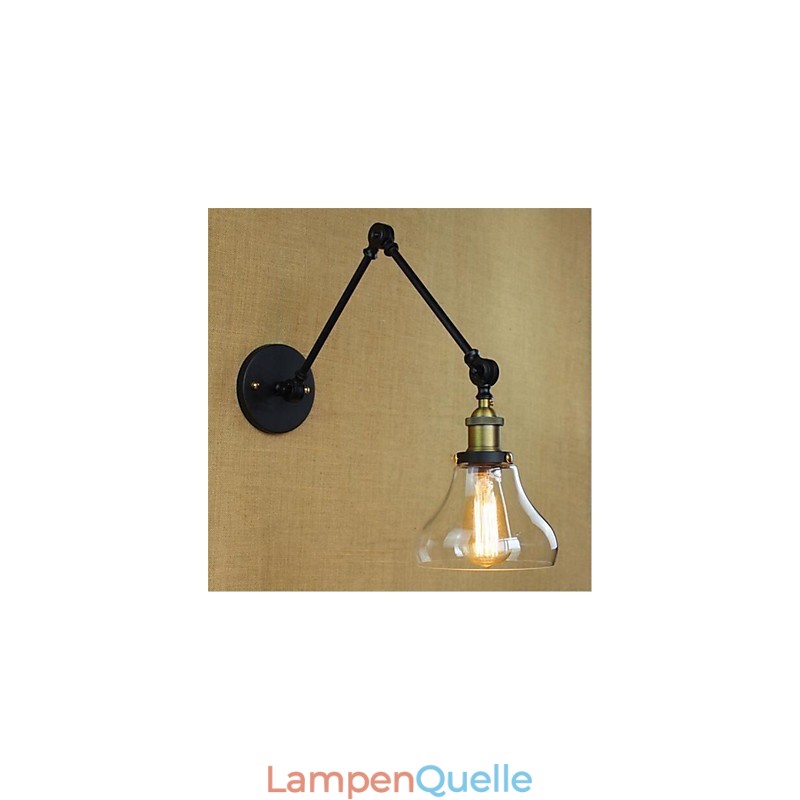 Land Retro Galvanisierte Funktion für Mini Stil Augenschutz Umgebungs Licht Schaukel Arm Lichter Wand