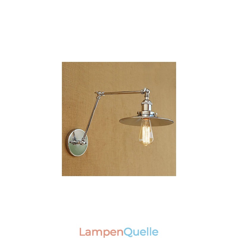 Moderne zeitgenössische Country Retro galvanisierte Funktion für Swing Arm Ambient Light Swing