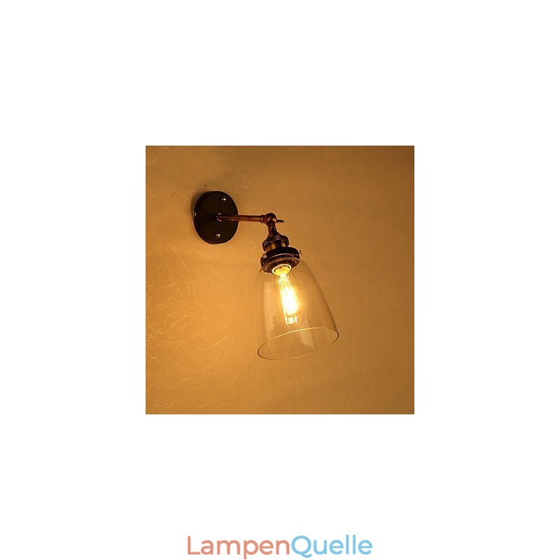 Moderne zeitgenössische traditionelle klassische rustikale Lodge Moderne zeitgenössische Bronze-Funktion für Downlight-Wandleuchten