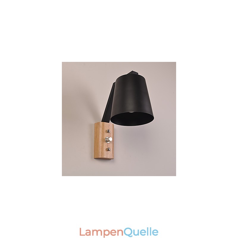 Modernes zeitgenössisches Landhaus-Schwarzoxid-Finish für Downlight-Wandleuchten