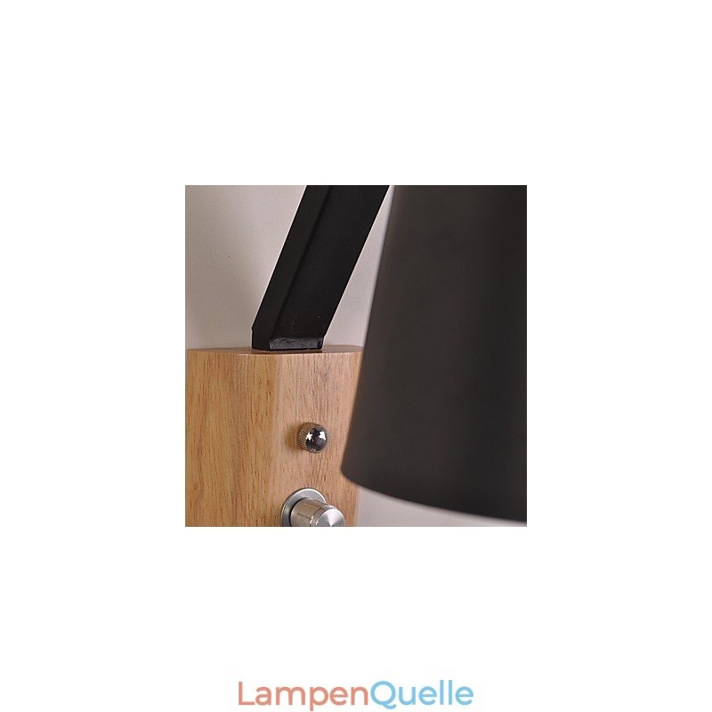 Modernes zeitgenössisches Landhaus-Schwarzoxid-Finish für Downlight-Wandleuchten