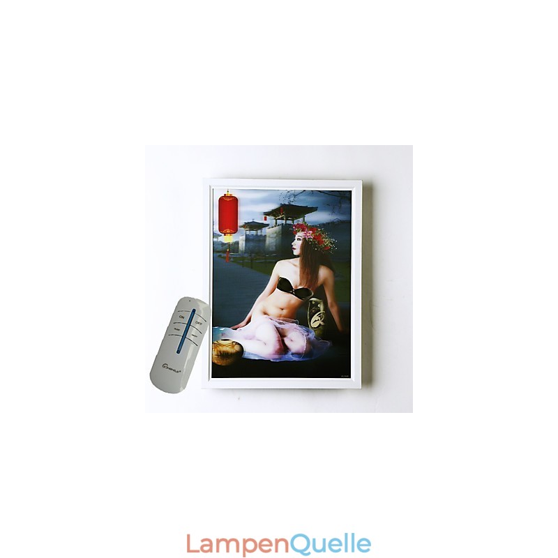 Integrierte moderne zeitgenössische moderne zeitgenössische Malerei-Funktion für Ambient Light Wandleuchten