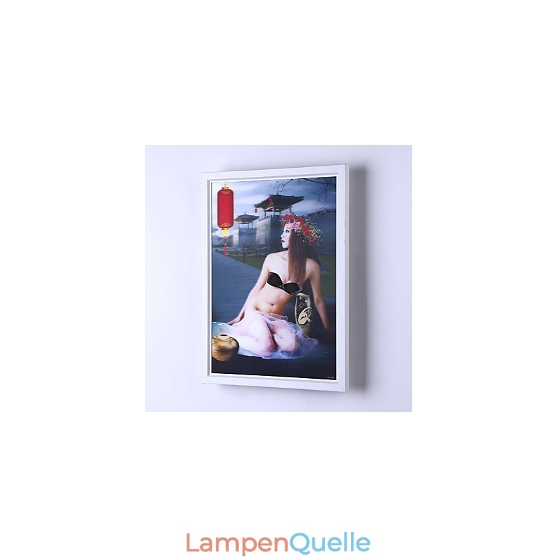 Integrierte moderne zeitgenössische moderne zeitgenössische Malerei-Funktion für Ambient Light Wandleuchten
