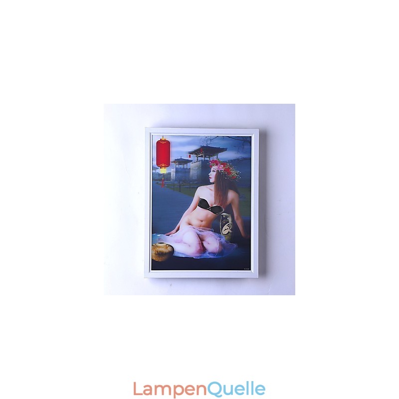 Integrierte moderne zeitgenössische moderne zeitgenössische Malerei-Funktion für Ambient Light Wandleuchten