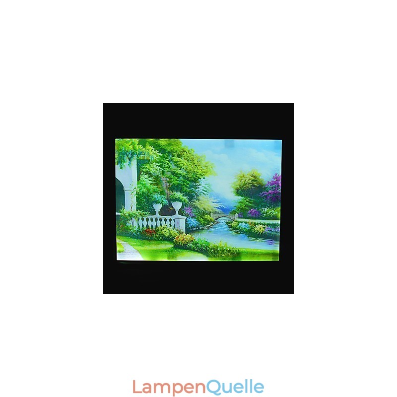 Integrierte moderne zeitgenössische moderne zeitgenössische Malerei-Funktion für Ambient Light Wandleuchten