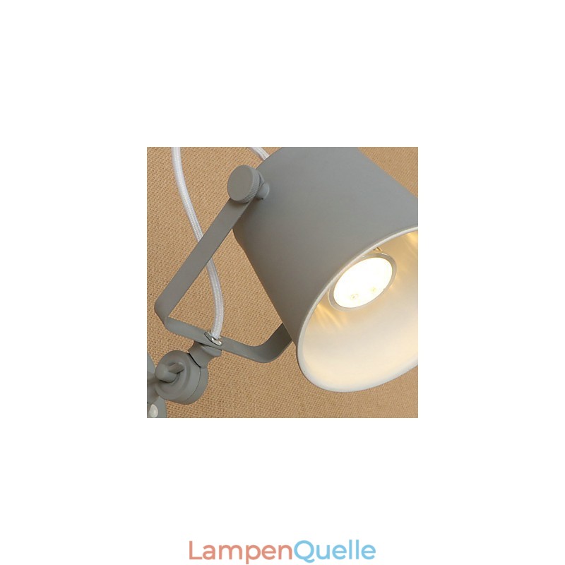 Wandleuchte aus lackiertem Stahl, dumme schwarze amerikanische Kaffeedekoration, Retro-Wandleuchte, Lichtschwertlampe an der Wand