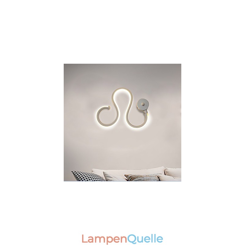 Moderne minimalistische Lampe Aluminiumlampe Schlafzimmer Nachttischlampe Dekoration Designer geformte Flurbeleuchtung kreative Wohnzimmerlampen
