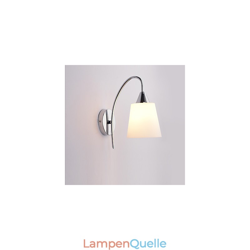 Glaswandlampe Wandleuchten Metallsockel für Wandleuchte