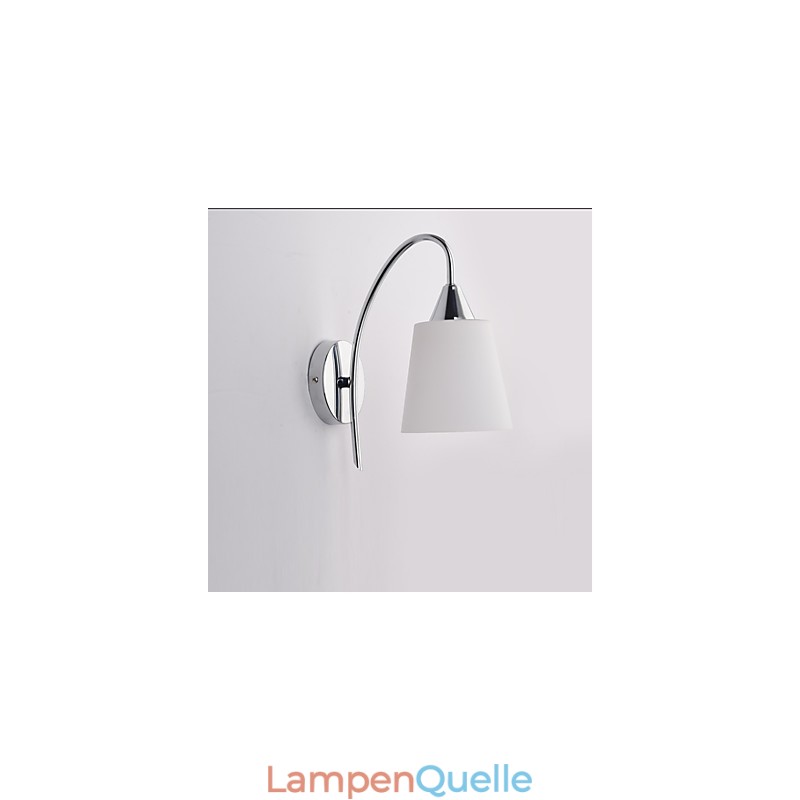 Glaswandlampe Wandleuchten Metallsockel für Wandleuchte