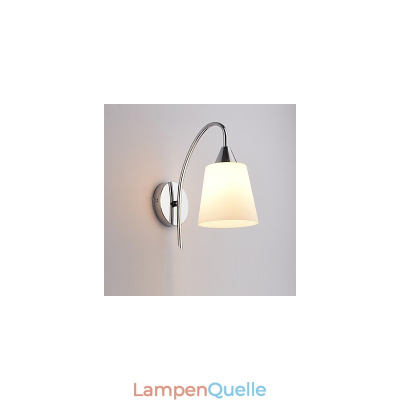 Glaswandlampe Wandleuchten Metallsockel für Wandleuchte