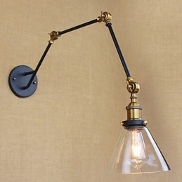 Einfache Vintage-Landhaus-Retro-Malerei-Funktion für Schwenkarm-Augenschutz-Umgebungslicht
