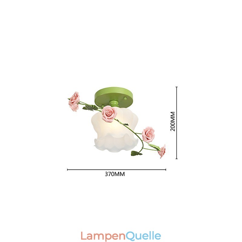 Valentinstag: Die Blumen und Pflanzen des Rosengartens absorbieren das Licht der Kuppel