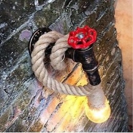 Rustikale Lodge-Malerei-Funktion für Umgebungslicht-Wandleuchten Wandleuchte