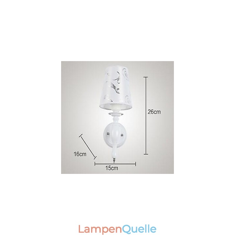 Moderne zeitgenössische galvanisierte Feature Uplight Wandleuchten Wandleuchte