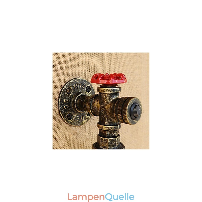 Rauchgraue Wasserflaschen-Wandlampe