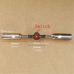 Retro American Village Creative Industry Wind Designer Wasserflasche Wandleuchte Wandleuchte Blau