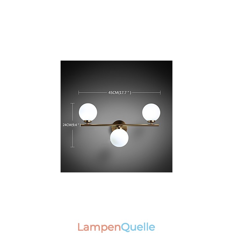 Glas-Wandleuchte, moderne zeitgenössische Bronze-Funktion für Mini-Stil Uplight Wandleuchten Wandleuchte