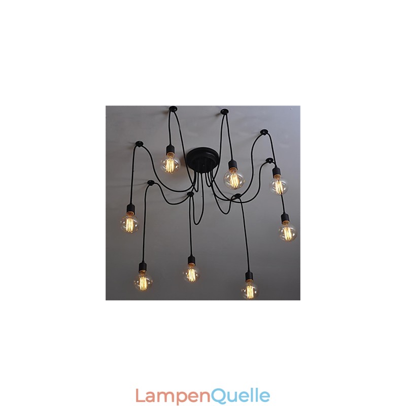 American Country Retro 8 Kopf Schönheit Blume Anhänger