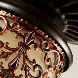 Vintage Country Island Malerei Metall Unterputz