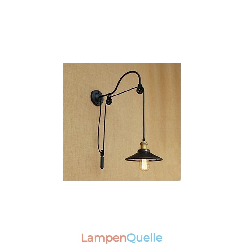 Heben Esszimmer Wand Lampe Mit Einstellbarer Gewinde Länge Von Retro Kreative Charakter Schlafzimmer Wand Lampe Eisen