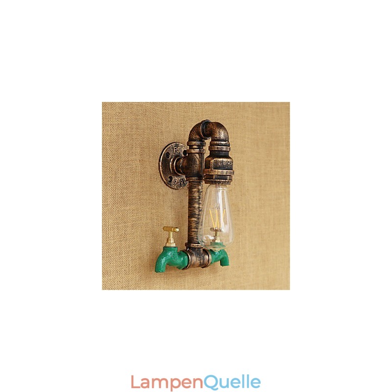 Country Retro Painting Feature für Mini Style Ambient Light Wandleuchten Wandleuchte