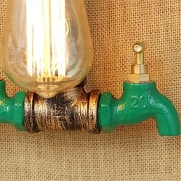 Country Retro Painting Feature für Mini Style Ambient Light Wandleuchten Wandleuchte
