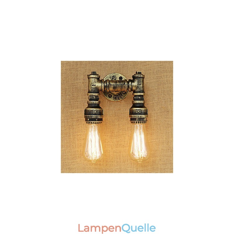 Rustikale Lodge Country Retro-Malerei-Funktion für Mini-Stil Ambient Light Wandleuchten