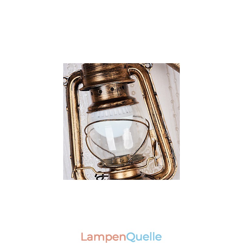 Rustikale Lodge Malerei Feature für Mini-Stil Uplight Wandleuchten Wandleuchte C