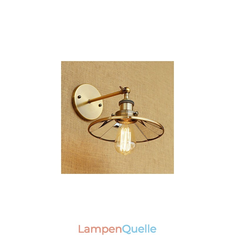Rustikale Lodge Country Retro Galvanisierte Funktion für Mini-Stil Ambient Light Wandleuchten