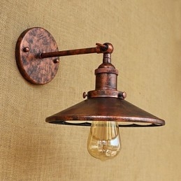 Rustikale Lodge Country Retro Galvanisierte Funktion für Mini-Stil Ambient Light Wandleuchten