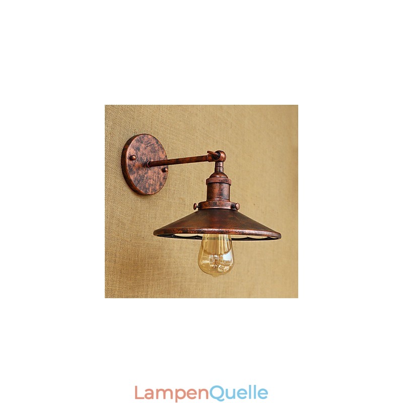 Rustikale Lodge Country Retro Galvanisierte Funktion für Mini-Stil Ambient Light Wandleuchten