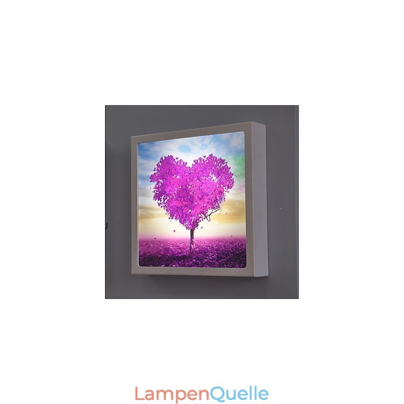Integrierte moderne zeitgenössische moderne zeitgenössische Malerei-Funktion für Ambient Light Wandleuchten