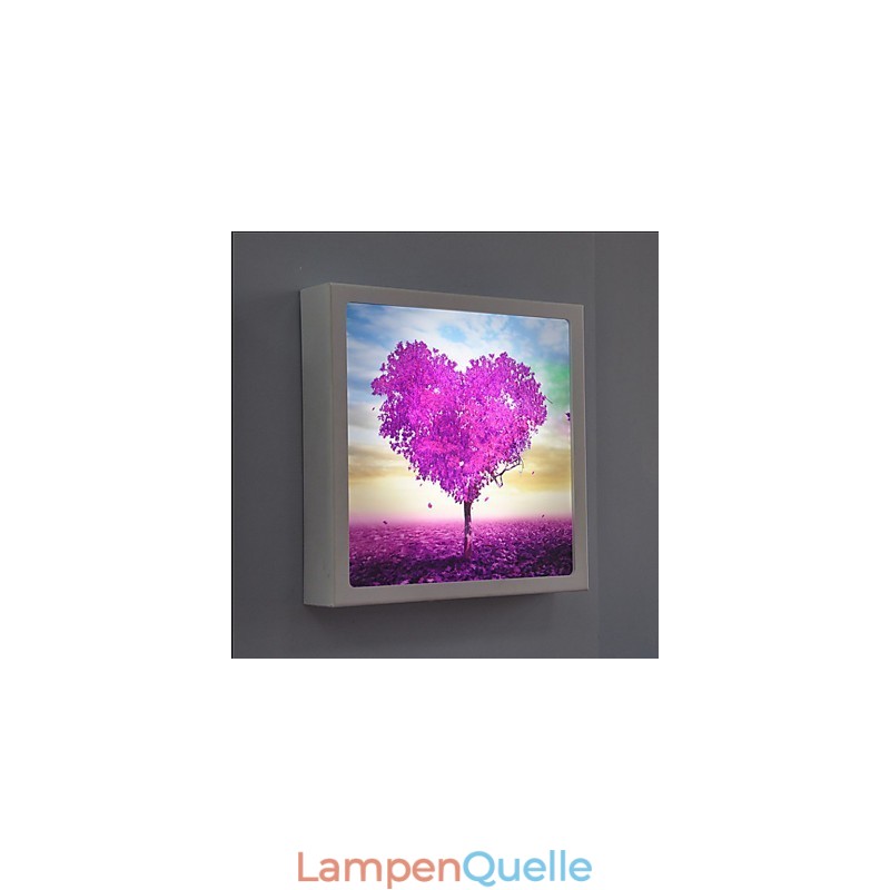 Integrierte moderne zeitgenössische moderne zeitgenössische Malerei-Funktion für Ambient Light Wandleuchten