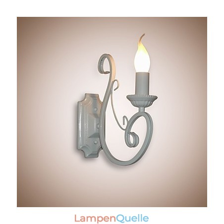 Kerzenlampe Nachttischlampe Wandlampe Eisenkorridor Kreative Pastorale Spiegellampe