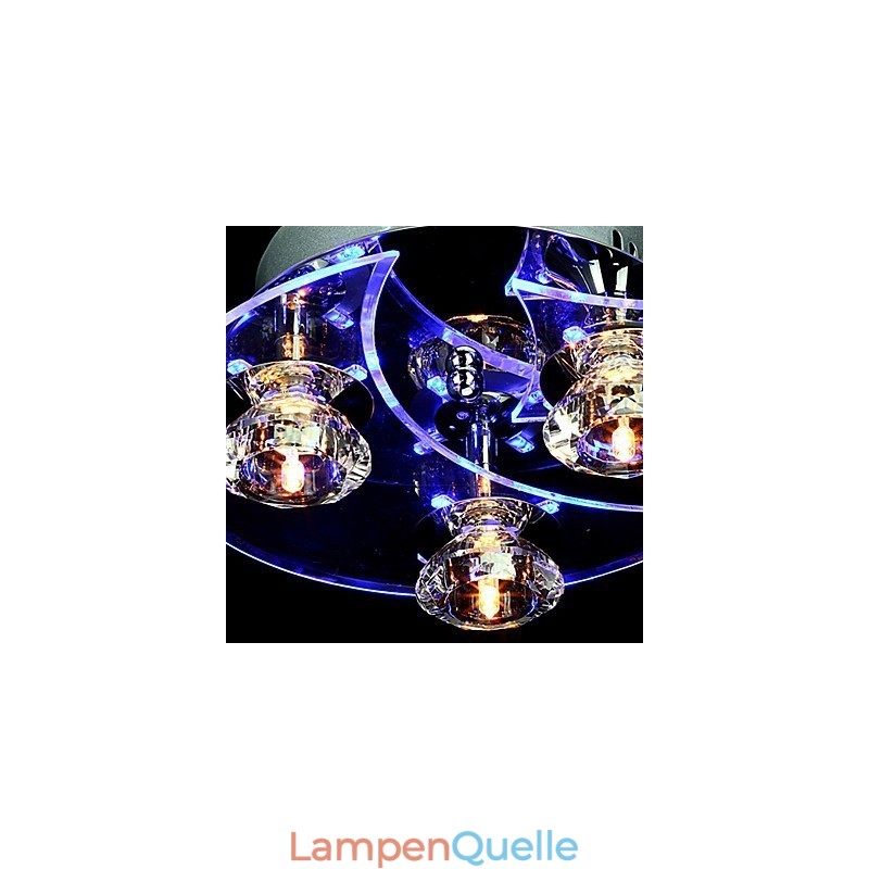 Chandelier Modern Crystal Living 3 Lights