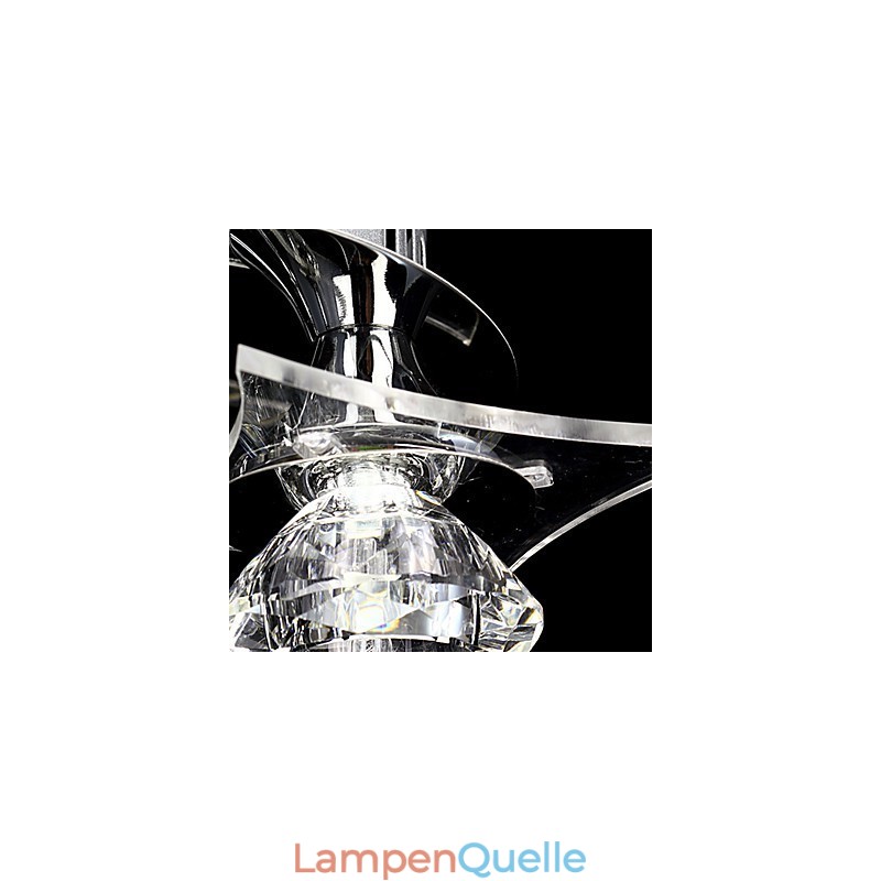 Chandelier Modern Crystal Living 3 Lights