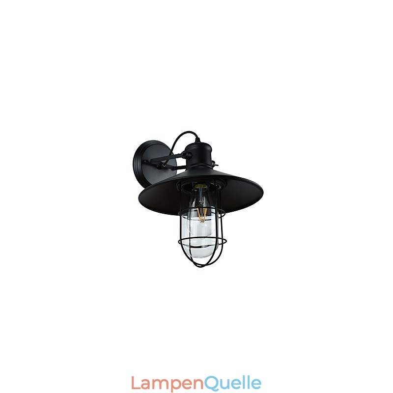 Wandleuchte Wandleuchten Wandlampe Dumme schwarze Lichtschwertlampe an der Wand