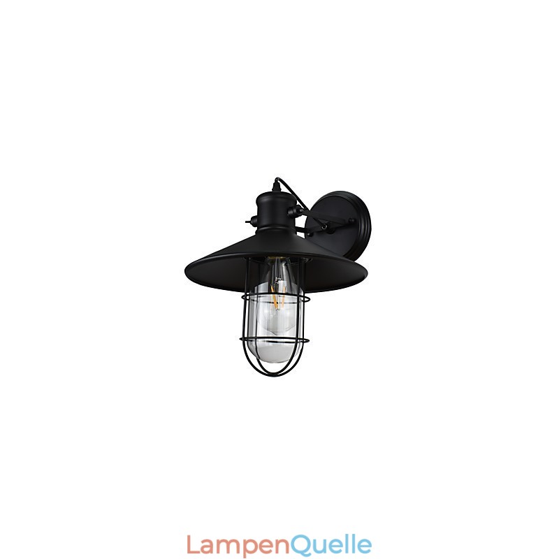 Wandleuchte Wandleuchten Wandlampe Dumme schwarze Lichtschwertlampe an der Wand
