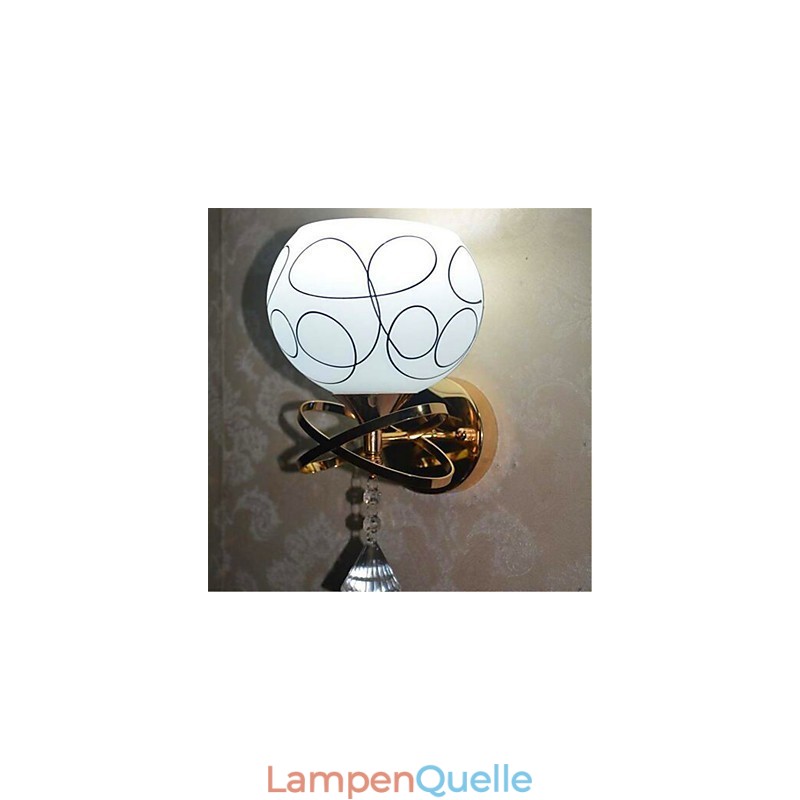 Hotel Schlafzimmer Nachttischlampe Moderne Minimalistische Glaswandlampe