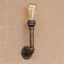 Nostalgie Einfache Wasserpfeife Dekorative Kleine Wandleuchte Wandleuchte