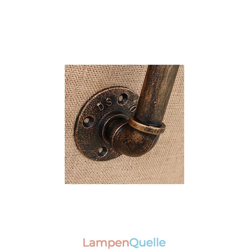 Nostalgie Einfache Wasserpfeife Dekorative Kleine Wandleuchte Wandleuchte
