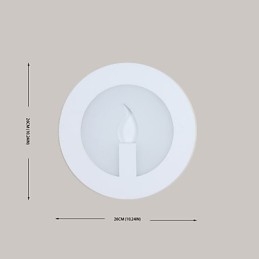 Integrierte moderne zeitgenössische Malerei-Funktion für Umgebungslicht Wandleuchten Wandleuchte