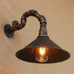 Rustic Lodge Country Black Oxide Finish Feature für Ambient Light Wandleuchten