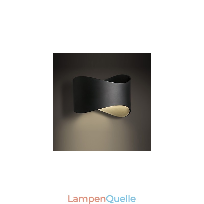 Moderne zeitgenössische Schwarzoxid-Finish-Funktion für Mini-Stil Ambient Light Wandleuchten Wandleuchte