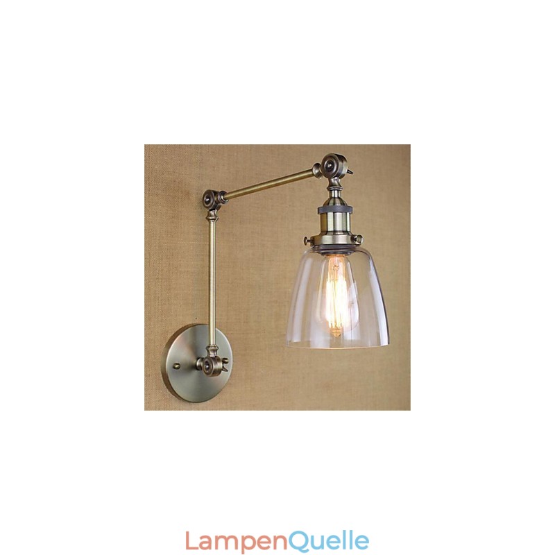 Rustikale Lodge Country Retro Galvanisierte Funktion für einstellbare Höhe und Winkel Arm Augenschutz