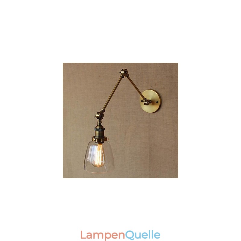 Rustikale Lodge Country Retro Galvanisierte Funktion für einstellbare Höhe und Winkel Arm Augenschutz