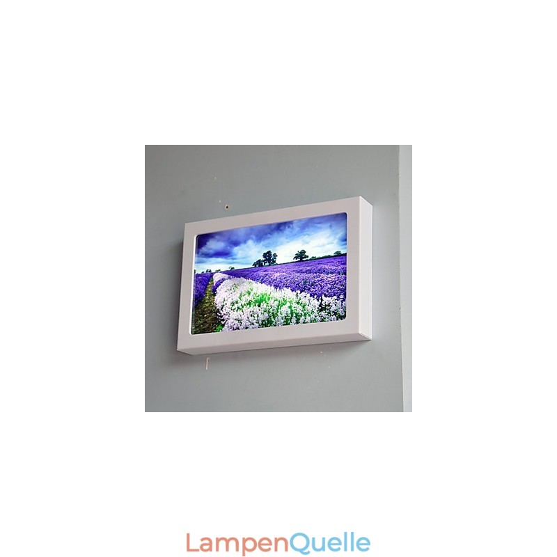 Integrierte moderne zeitgenössische moderne zeitgenössische Malerei-Funktion für Ambient Light Wandleuchten